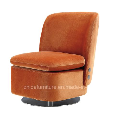 Home Furniture Armrest Rotary Living Room Chair - China Leisure Chair ...