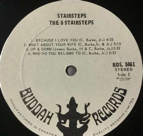 Stairsteps By Five Stairsteps 1970 Lp Buddah Records Cdandlp Ref