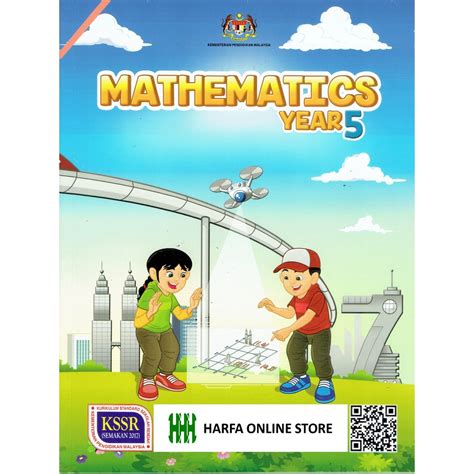 Buku Teks Mathematics Year 5 DLP KSSR Shopee Malaysia