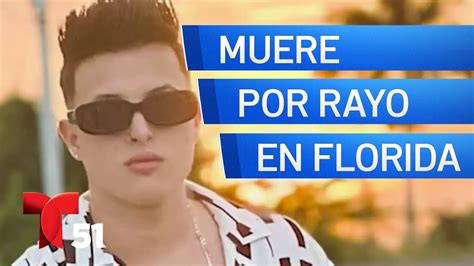 Dan Ltimo Adi S A Joven Cubano Impactado Por Un Rayo En Florida Youtube