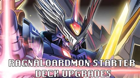 Digimon Tcg Upgrading The Ragnaloardmon Starter Deck Bt10 Youtube