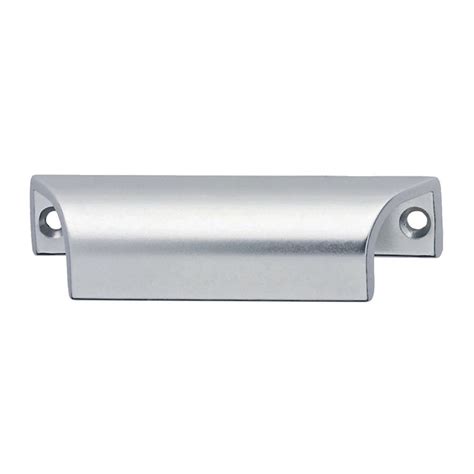 Poign E De Tirage Aluminium Argent Entraxe Mm Hoppe