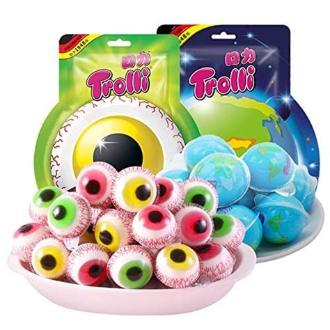 Trolli Earth Gummy Genuine Planet Gummy Youtube Asmr Planet2 Bags 94g