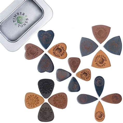 Leather Ukulele 20 Pick Collection Reverb