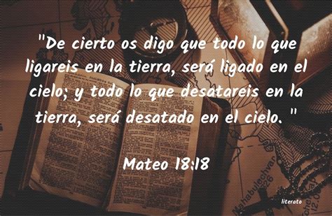 La Biblia Mateo 18 18