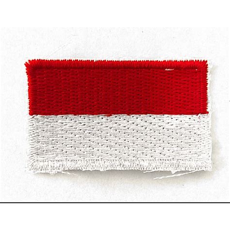 Jual Indonesia Emblem Bordir Bendera Merah Putih Shopee Indonesia