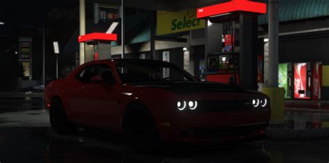 Dodge Challenger Srt Demon Add On Template Gta Mod