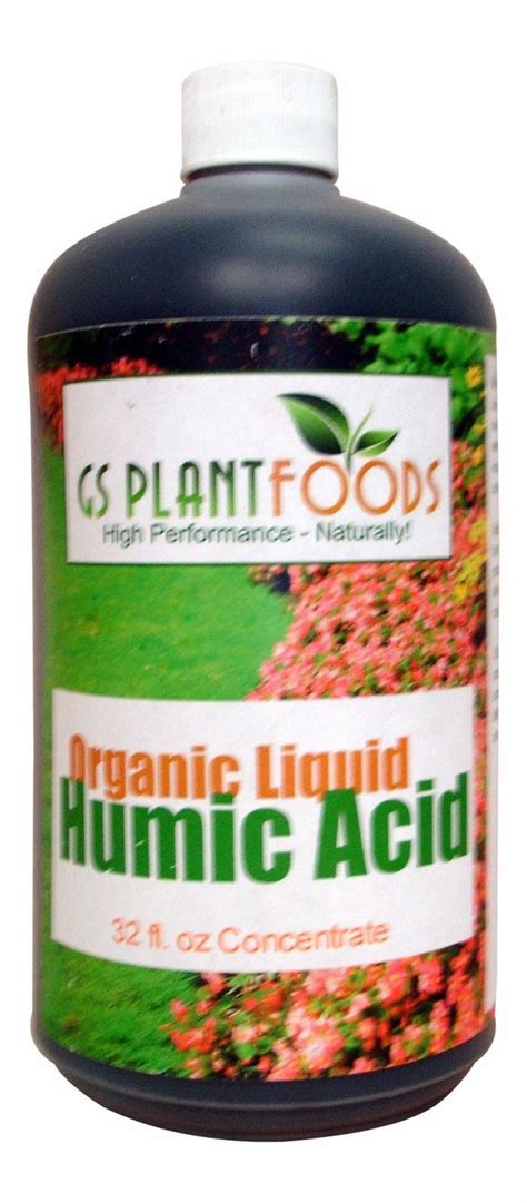 Organic Liquid Humic Acid Fertilizer Soil Health Supplement Humic