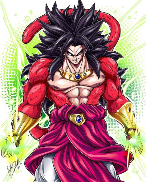 Super Saiyan 4 Broly By Shadowmaster23 On Deviantart Dragon Ball