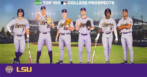 Six Tigers Named To D1 Baseball Top 100 College Prospects List For 2023