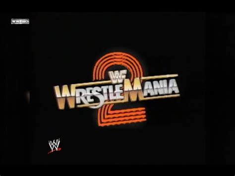 WWE WrestleMania - 25th Anniversary - WrestleMania 2 Highlights (2009) - YouTube