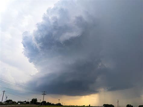 Storm Chase Log Supercell In Grady County Oklahoma Ben Holcomb