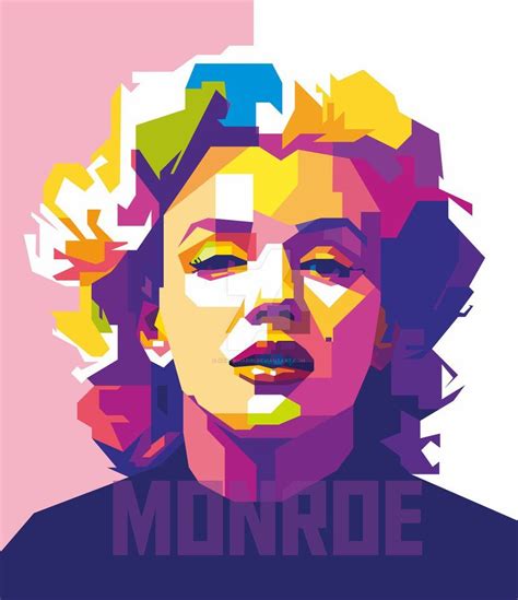 Wpap Marilyn Monroe By Adamkhabibi Marilyn Monroe Pop Art Pop Art