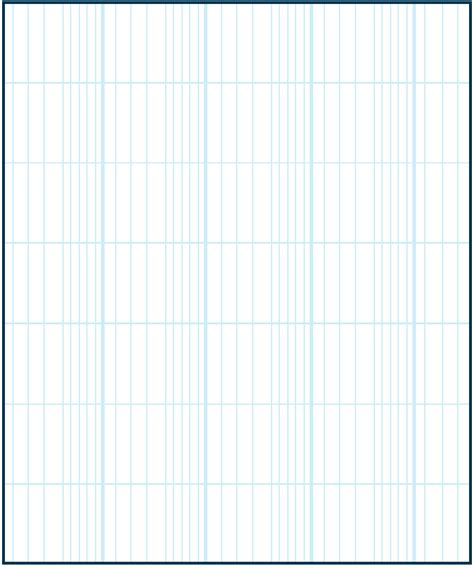 Printable Logarithmic Graph Paper Template In PDF