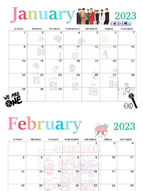 Free 2023 Calendar by Home Printables | PDF