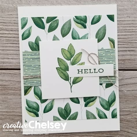 Creative Chelsey Quick Easy Handmade Card Layout Idea Using Designer