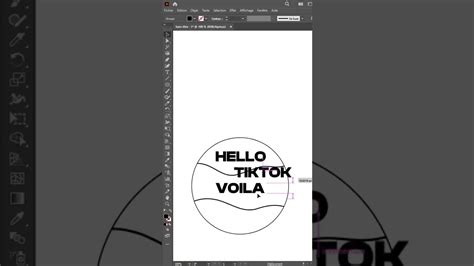 Mettre Un Texte Dans Un Cercle Sur Illustrator Tutorial Design