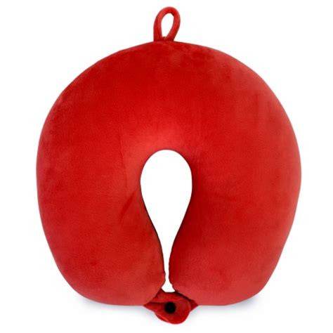 Miami Carryon Microbeads Travel Neck Pillow Red 1 Kroger