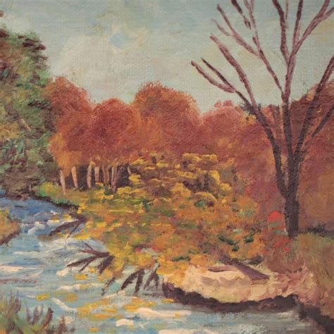 Oil Painting Of River Landscape Ebth