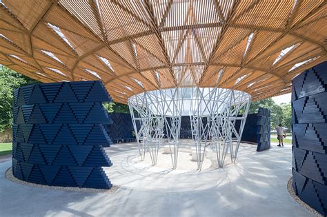 francis kéré's 2017 serpentine pavilion opens in london's hyde park