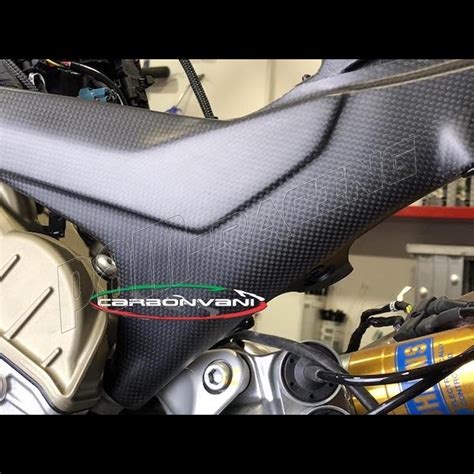 Protections de cadre arrière carbone CARBONVANI Panigale V4 V4R V4S