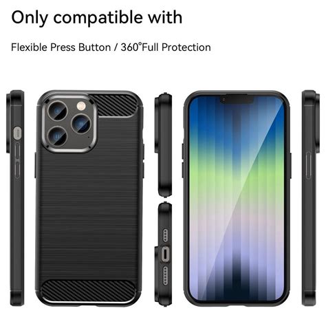 Maska Carbon Fiber Black Za Iphone Pro Max Maske Za Telefone