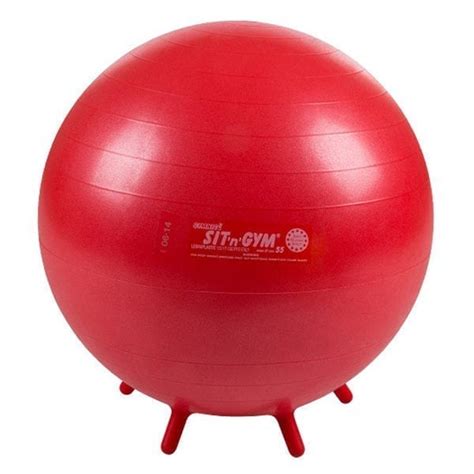 Sit N Gym Ball Chair Red Jennys Classroom