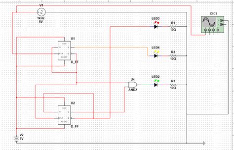 digital logic - AND gate working in Multisim circuit but not AND IC 7408 - Electrical ...