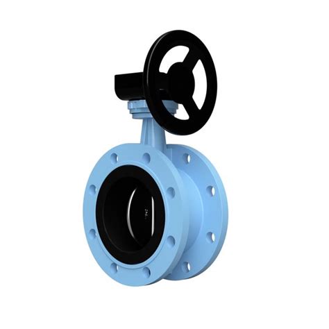 H E Gbdn Pn Ttv Butterfly Valves Pn Double Flanged Ductile