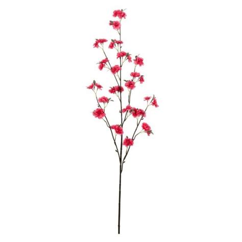 Tige Fleur Artificielle Fleurie Cm Rose Cdiscount Maison