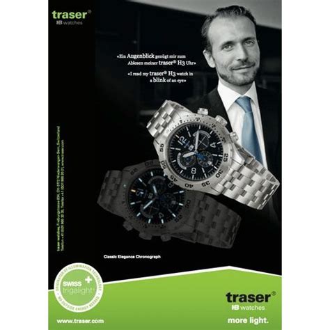 Traser Classic Elegance Chronograph Leather Helveti Eu