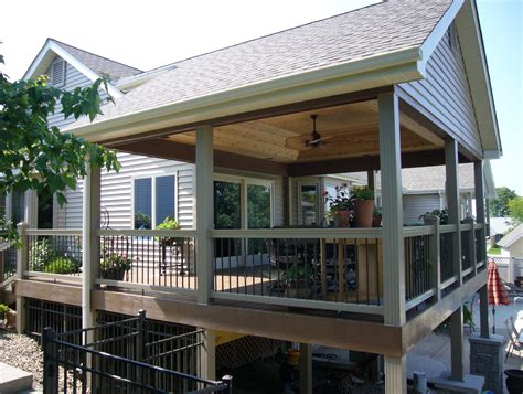 Outdoor Covered Deck Ideas Home Design Ideas