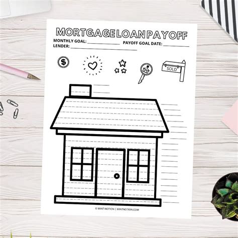 Debt Tracker Printable Coloring Pages Printable Templates