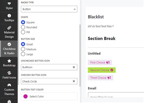 Convert Gravity Forms Checkbox Radio Inputs To Buttons Wpmonks