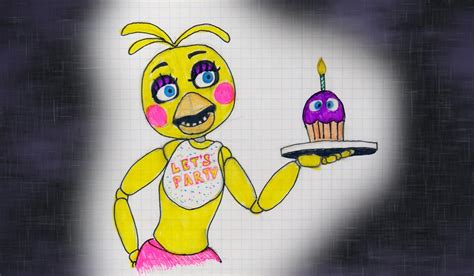 How To Draw Toy Chica FNAF Five Nights At Freddy S YouTube