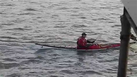 Canoeing Kayaking 3 Menai Straits Bangor Pier Wales UK YouTube