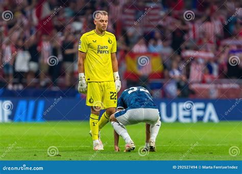 Madrid Spain October 4 2023 Champions League Match Between Atletico