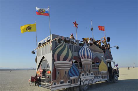 Mutant Vehicle And Sound System Burning Man 2011 Black Rock Desert Nevada Scott Stallard