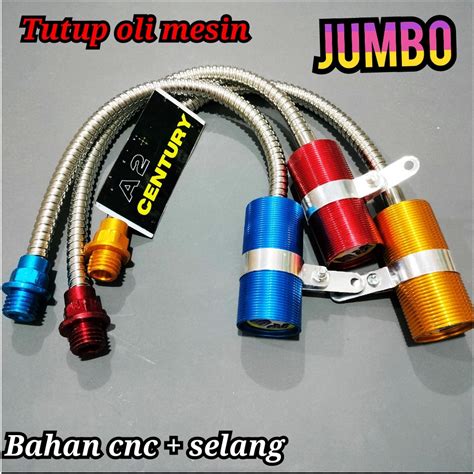 Jual Tutup Oli Warna Model Selang Tabung Variasi Universal Shopee