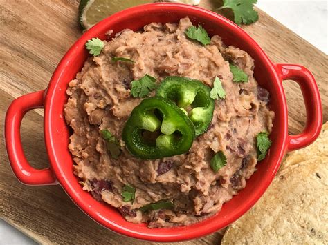 Homemade Refried Beans Recipe Using Canned Beans Restaurant Style