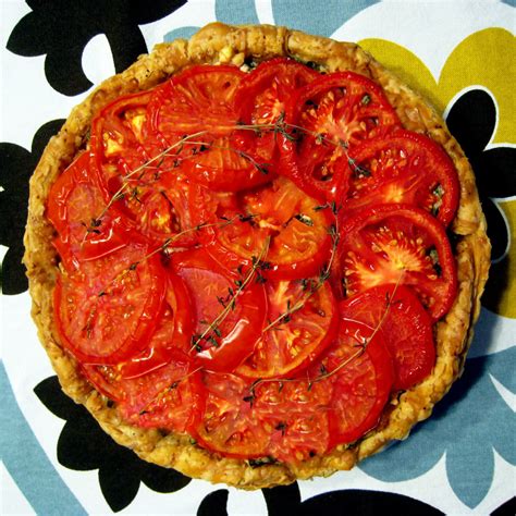 Simple Tomato Tart Recipe Food Republic