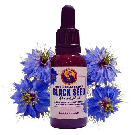 Black Seed Oil Pure Cold Pressed 100 Nigella Sativa Healthi Choice Farmacy