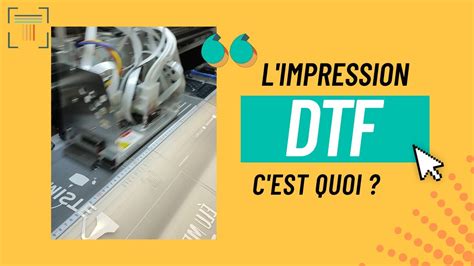 L Impression Dtf Lib Rez Votre Cr Ativit Avec Tissus Print Youtube