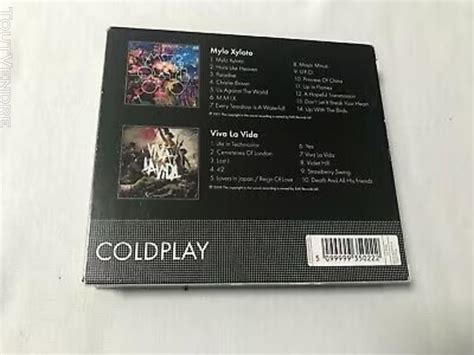 Edition Limitée Coffret Double Album Cd Coldplay Mylo Xyloto Oyonnax 01100