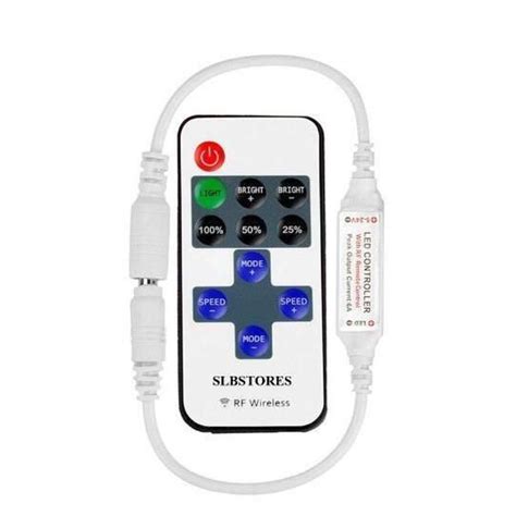 APPAREIL DE COMMANDE LED 11key RF Remote Variateur 3 Touches 11