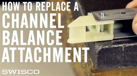 How To Replace A Channel Balance Attachment Youtube