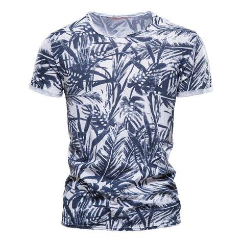 Koop Aiopeson Men S T Shirt Slim Summer Short Sleeve T Shirt Men S