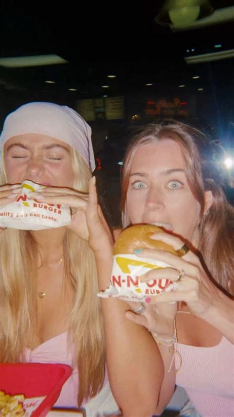 Bestie Picture Inspo Burgers And Fries Disposable Camera Film Photos