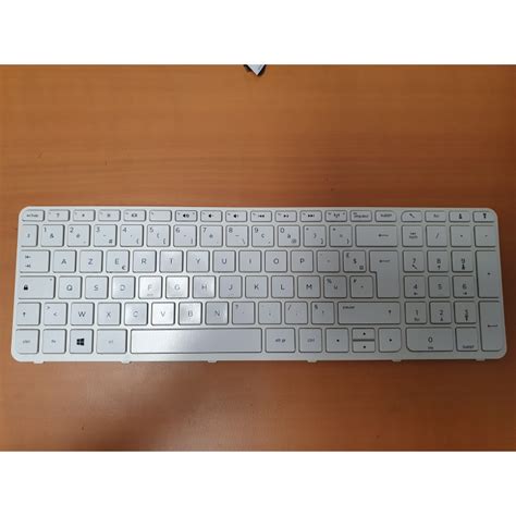 Clavier Azerty Françaiscouleur Blanc Pour Hp 15 N Séries Mypcstore