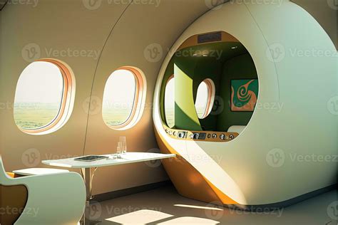 jet of the future cabin interior illustration genrative ai 23940474 ...